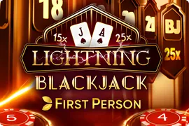 First Person Lightning Blackjack